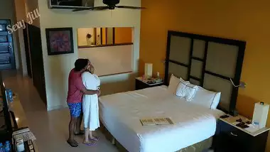 Young girl molested, to fuck and creampied against her will by hotel room intruder spy cam POV Indian