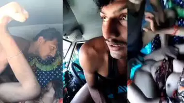 HD Tamil sex video of a couple fucking in a car